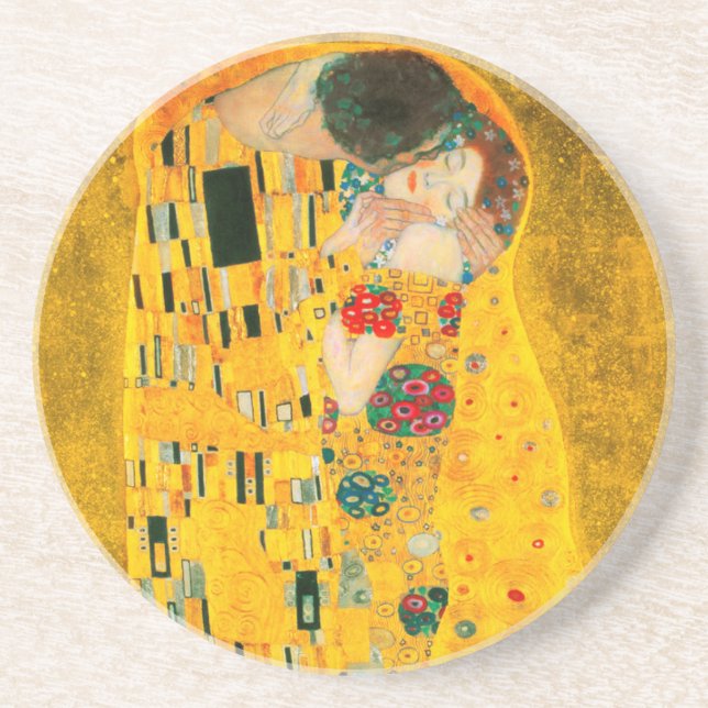 Gustav Klimt the Kiss Underlägg (Framsidan)