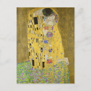 Gustav Klimt the Kiss Vykort