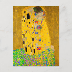 Gustav Klimt the Kiss Vykort