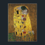 Gustav Klimt the Kiss Vykort<br><div class="desc">Gustav Klimt the Kiss</div>