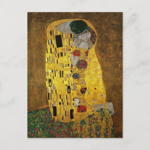 Gustav Klimt the Kiss Vykort