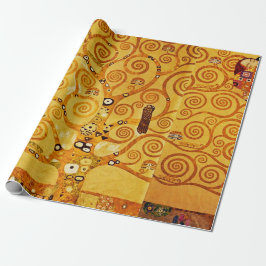 Gustav Klimt Träd des Lebens: Art Nouveau Symbolis Presentpapper