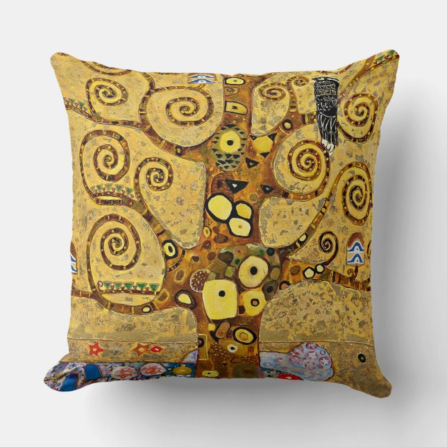 Gustav Klimt , “ Tree of Life ” Kudde (Framsida)