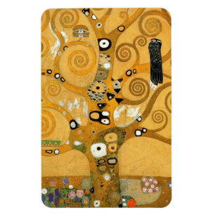 Gustav Klimt Uggla i A Träd Magnet