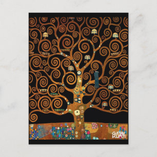 Gustav Klimt - Under Livets träd Vykort