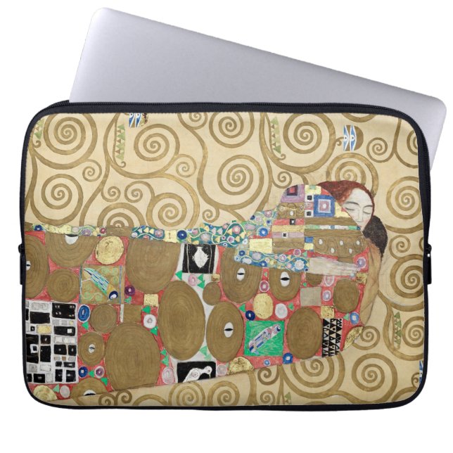 Gustav Klimt uppfyllelse Laptop Fodral (Framsidan)