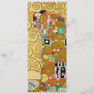 Gustav Klimt Uppfyllelse Nouveau Par Meny