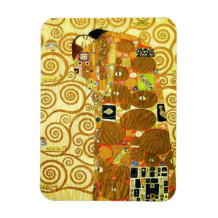 Gustav Klimt uppfyllelsemagnet Magnet