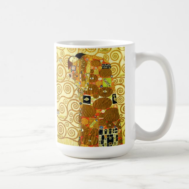 Gustav Klimt uppfyllelsemugg Kaffemugg (Höger)
