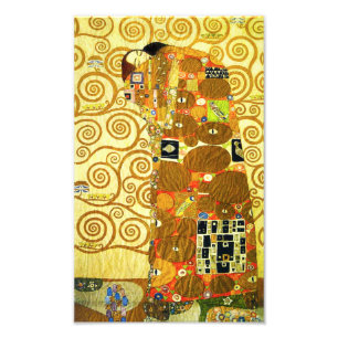 Gustav Klimt uppfyllelsetryck Fototryck
