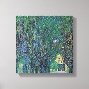 Gustav Klimt - Vägen till parken Canvastryck