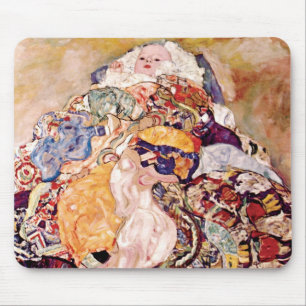 Gustav Klimt - Vaggan - Nyfödd Musmatta