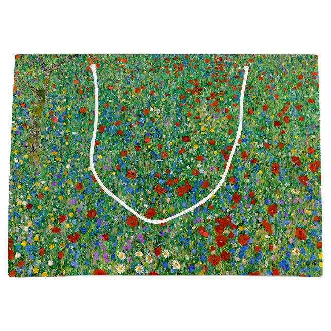 Gustav Klimt - Vallmo fält (Framsidan)