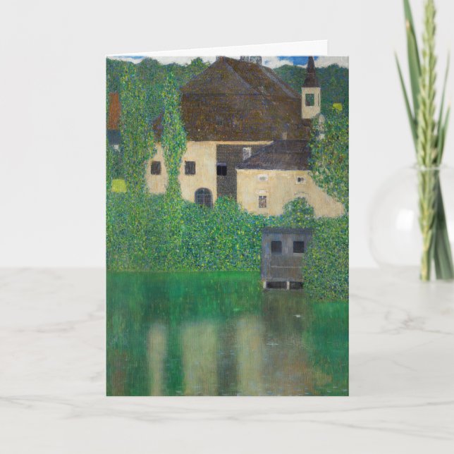 Gustav Klimt - Vatten Castle Kort (Framsida)