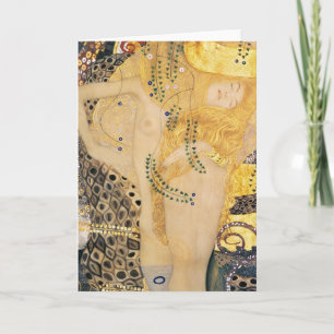 Gustav Klimt - Vatten-serpents I Kort