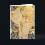 Gustav Klimt - Vatten-serpents I Kort<br><div class="desc">Vatten Serpents I / The Hydra - Gustav Klimt,  Tempera and water color on parchment,  1904-1907</div>