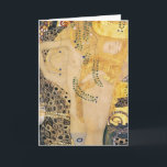 Gustav Klimt - Vatten-serpents I Kort<br><div class="desc">Vatten Serpents I / The Hydra - Gustav Klimt,  Tempera and water color on parchment,  1904-1907</div>