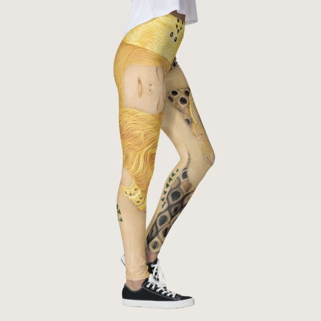Gustav Klimt - Vatten-serpents I Leggings (Höger)
