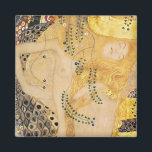 Gustav Klimt - Vatten-serpents I Magnet<br><div class="desc">Vatten Serpents I / The Hydra - Gustav Klimt,  Tempera and water color on parchment,  1904-1907</div>