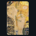Gustav Klimt - Vatten-serpents I Magnet<br><div class="desc">Vatten Serpents I / The Hydra - Gustav Klimt,  Tempera and water color on parchment,  1904-1907</div>