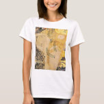 Gustav Klimt - Vatten-serpents I T Shirt<br><div class="desc">Vatten Serpents I / The Hydra - Gustav Klimt,  Tempera and water color on parchment,  1904-1907</div>