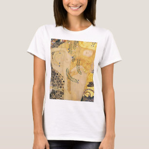 Gustav Klimt - Vatten-serpents I T Shirt