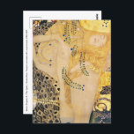 Gustav Klimt - Vatten-serpents I Vykort<br><div class="desc">Vatten Serpents I / The Hydra - Gustav Klimt,  Tempera and water color on parchment,  1904-1907</div>