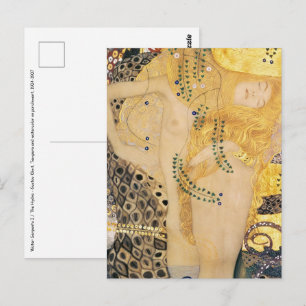 Gustav Klimt - Vatten-serpents I Vykort