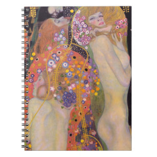 Gustav Klimt - Vatten-serpents II Anteckningsbok