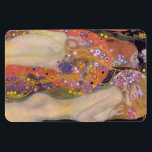 Gustav Klimt - Vatten-serpents II Magnet<br><div class="desc">Vatten Serpents II/Wasserschlangen II - Gustav Klimt,  Oil on canvas,  1904-1907</div>