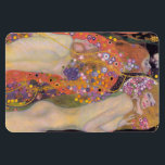 Gustav Klimt - Vatten-serpents II Magnet<br><div class="desc">Vatten Serpents II/Wasserschlangen II - Gustav Klimt,  Oil on canvas,  1904-1907</div>