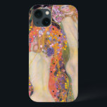 Gustav klimt Vatten-serpents Iphone case<br><div class="desc">Vatten-serpents II av Gustav klimt</div>