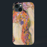 Gustav klimt Vatten-serpents Iphone case<br><div class="desc">Vatten-serpents II av Gustav klimt</div>