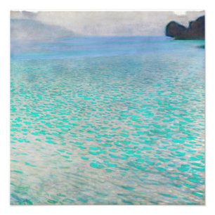 Gustav Klimt - Vid Attersee Fototryck