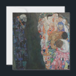 Gustav Klimt Vintage Art nouveau död och livstid<br><div class="desc">Död och livstid (1908) av Gustav Klimt är en vintage av bra av Viktorian Era Symbolism med två olika inslag, Life and Death. På den lämnat döden återges en klassisk grimbok med en slipande skalle, täckt i en mörk med en religiösa kor. På högerna finns en grupp huvudsakligen unga kvinnor...</div>