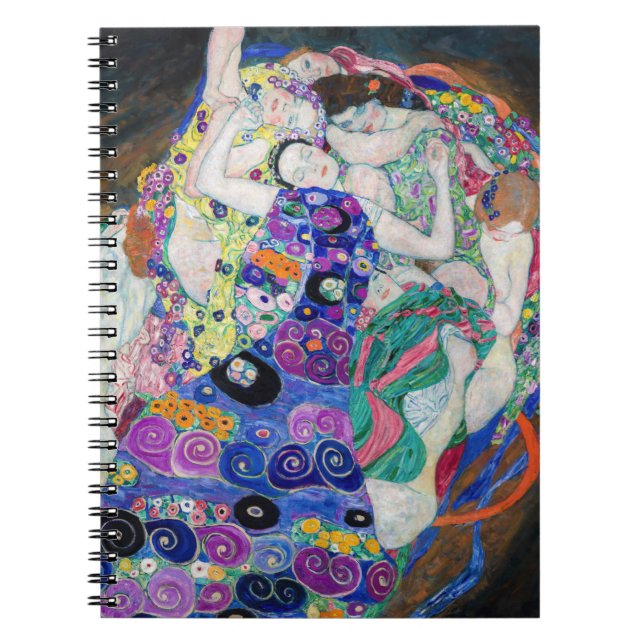 Gustav Klimt - Virgin Anteckningsbok (Framsidan)