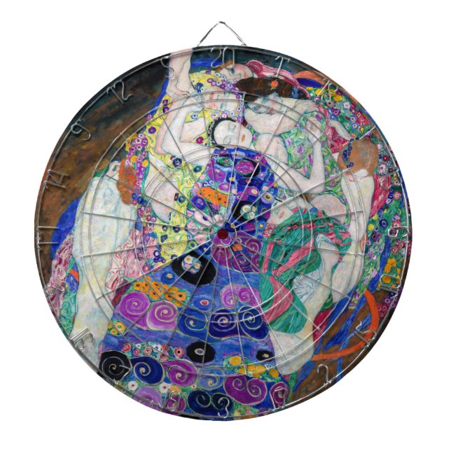 Gustav Klimt - Virgin Darttavla (Framsidan)