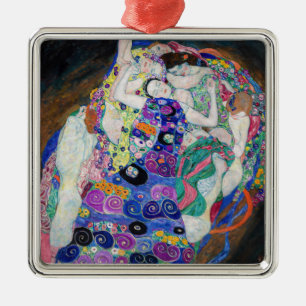Gustav Klimt - Virgin Julgransprydnad Metall