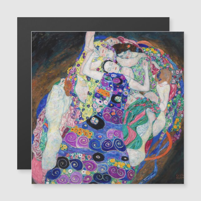 Gustav Klimt - Virgin Magnetic Card (Fram/baksida)