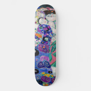 Gustav Klimt - Virgin Mini Skateboard Bräda 18,5 Cm