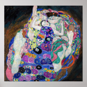 Gustav Klimt - Virgin Poster