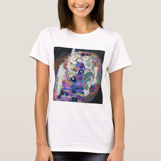 Gustav Klimt - Virgin T Shirt (Framsida)
