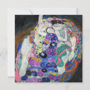 Gustav Klimt - Virgin Tack Kort