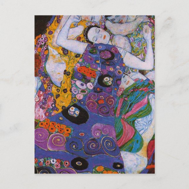 Gustav Klimt - Virgin Vykort (Framsida)