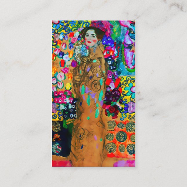 Gustav Klimt ~-visitkort Visitkort (Framsida)