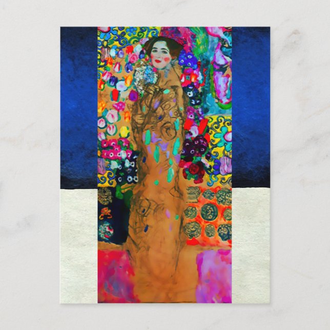 Gustav Klimt ~ vykort (Framsida)