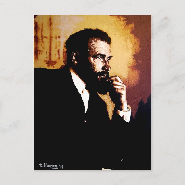 Gustav Klimt Vykort (Framsida)