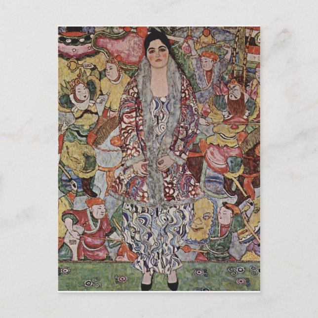 Gustav Klimt Vykort (Framsida)