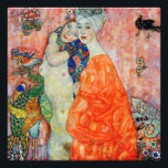 Gustav Klimt - Women Friends Fototryck<br><div class="desc">Women Friends - Gustav Klimt,  Oil on Canvas,  1916-17 (destruerad 1945)</div>