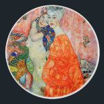 Gustav Klimt - Women Friends Knopp<br><div class="desc">Women Friends - Gustav Klimt,  Oil on Canvas,  1916-17 (destruerad 1945)</div>